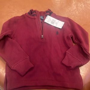 Polo Ralph Lauren, quarter zip sweater, brand new